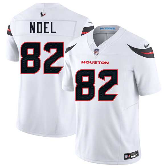 Men & Women & Youth Houston Texans #82 Jaylin Noel White 2025 Draft Vapor F.U.S.E. Limited Stitched Jersey->houston texans->NFL Jersey